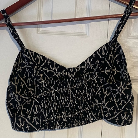 Roxy button up crop top - Picture 2 of 3